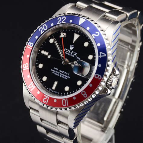 rolex gmt master ii pepsi z serial|Rolex GMT Master 2 thickness.